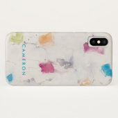 Jouw naam toevoegen | Glitterati I Abstract afdruk Case-Mate iPhone Case (Achterkant (horizontaal))