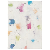 Jouw naam toevoegen | Glitterati I Abstract afdruk Klembord (Achterkant)