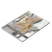 Jouw naam toevoegen | Golden Blush Notitieboek (Linkerzijde)