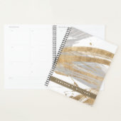 Jouw naam toevoegen | Goud en grijs Planner (Display)