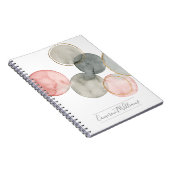 Jouw naam toevoegen | Goudbollen Notitieboek (Rechterzijde)