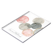 Jouw naam toevoegen | Goudbollen Notitieboek (Linkerzijde)