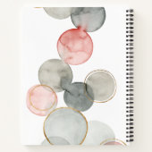 Jouw naam toevoegen | Goudbollen Notitieboek (Achterkant)