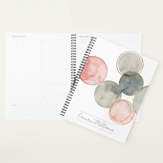 Jouw naam toevoegen | Goudbollen Planner (Display)