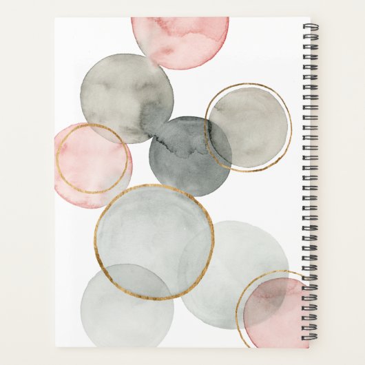 Jouw naam toevoegen | Goudbollen Planner (Achterkant)