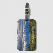 Jouw naam toevoegen | Grand Tetons Bagagelabel (Voorkant (verticaal))