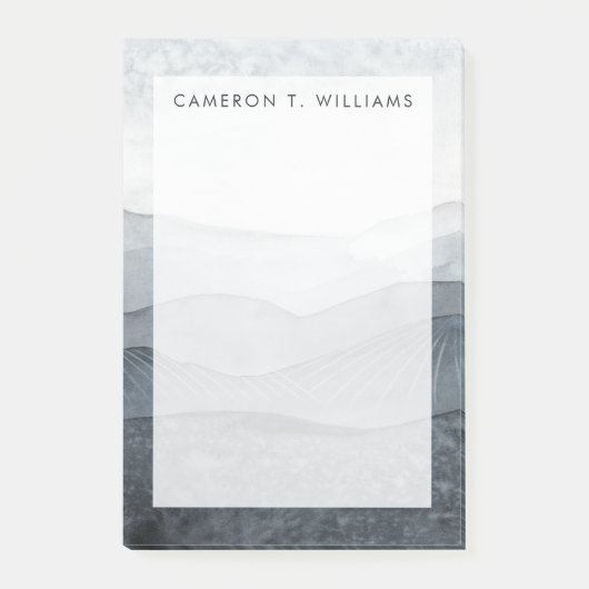 Jouw naam toevoegen | Grauwe vallei Post-it® Notes (Voorkant)