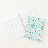 Jouw naam toevoegen | Handschildpadpatroon Notitieboek (Binnen)