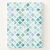 Jouw naam toevoegen | Handschildpadpatroon Notitieboek (Achterkant)