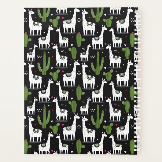 Jouw naam toevoegen | Happy Llama Pattern Planner (Achterkant)