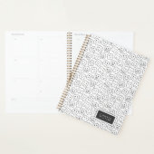 Jouw naam toevoegen | Happy Teeth Pattern Planner (Display)