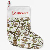 Jouw naam toevoegen | Het glimlachen van het Sleuf Kleine Kerstsok (Voorkant)