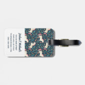 Jouw naam toevoegen | Het prachtige Magische Patro Bagagelabel (Achterkant horizontaal)