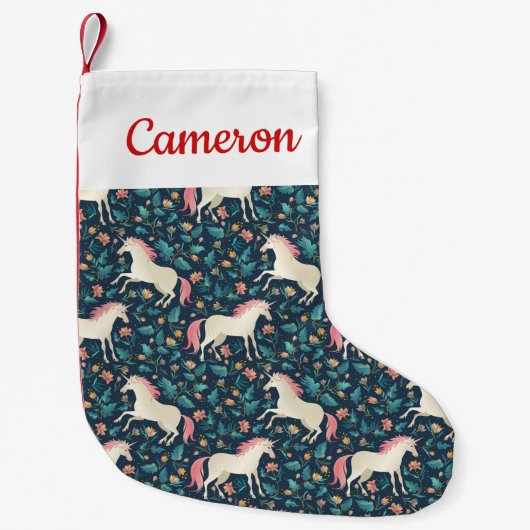 Jouw naam toevoegen | Het prachtige Magische Patro Kleine Kerstsok (Voorkant)