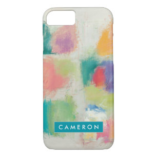 Jouw naam toevoegen   Horizontale keelsteen Case-Mate iPhone Case