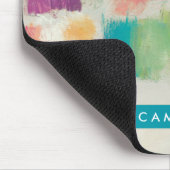 Jouw naam toevoegen | Horizontale keelsteen Muismat (Hoek)