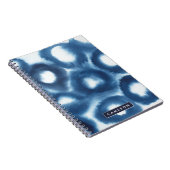 Jouw naam toevoegen | Indigio Waterverf printcirke Notitieboek (Rechterzijde)