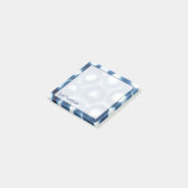 Jouw naam toevoegen | Indigio Waterverf printcirke Post-it® Notes (Schuin)