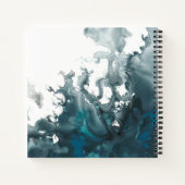 Jouw naam toevoegen | Indigo Tempest Notitieboek (Achterkant)