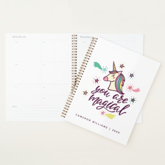 Jouw naam toevoegen/Jaar | U bent Magisch Planner (Display)