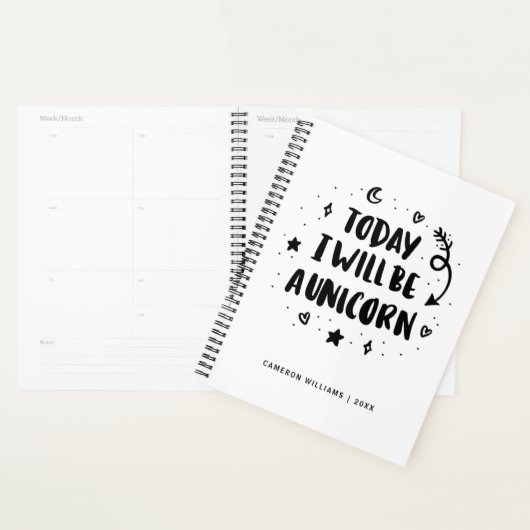 Jouw naam toevoegen/Jaar | Vandaag word ik een Uni Planner (Display)