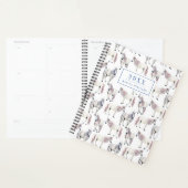Jouw naam toevoegen/Jaar | Waterverf Unicorn Fairy Planner (Display)