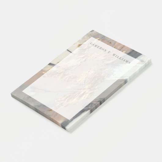 Jouw naam toevoegen | Jouw namen toevoegen | Golde Post-it® Notes (Schuin)