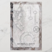 Jouw naam toevoegen | Juxtaposition II Briefpapier (Voorkant)