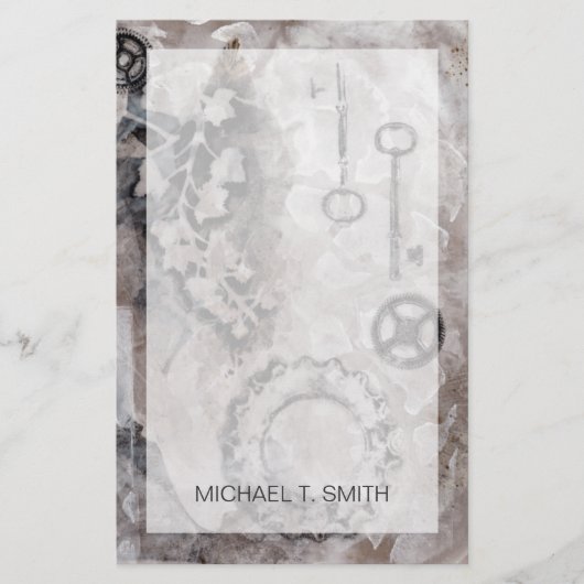 Jouw naam toevoegen | Juxtaposition II Briefpapier (Voorkant)