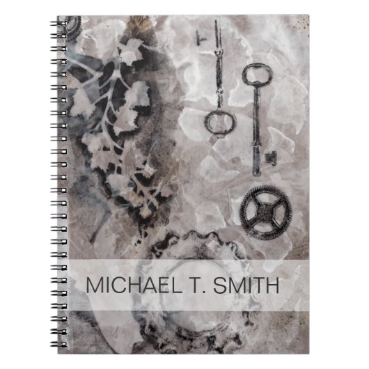 Jouw naam toevoegen | Juxtaposition II Notitieboek (Voorkant)