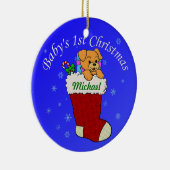 Jouw naam toevoegen keramisch ornament (Rechts)