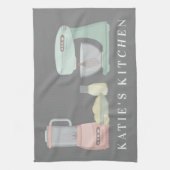 Jouw naam toevoegen | Keukenapparaten Theedoek (Verticaal)