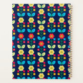 Jouw naam toevoegen | Kleurrijk flessenpatroon Planner (Achterkant)