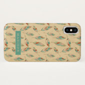 Jouw naam toevoegen | Koraalbedekking Case-Mate iPhone Case (Achterkant (horizontaal))