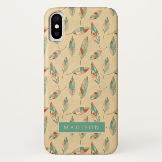 Jouw naam toevoegen | Koraalbedekking Case-Mate iPhone Case (Achterkant)