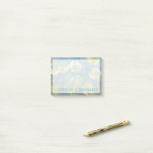 Jouw naam toevoegen | Kortbloem I Post-it® Notes (Op bureau)