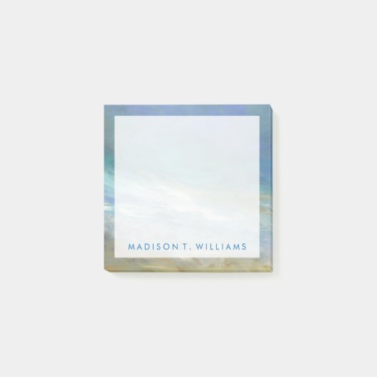 Jouw naam toevoegen | Kustwolken Post-it® Notes (Voorkant)