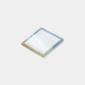 Jouw naam toevoegen | Kustwolken Post-it® Notes (Schuin)