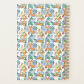 Jouw naam toevoegen | Kute Little Fox Pattern Planner (Achterkant)