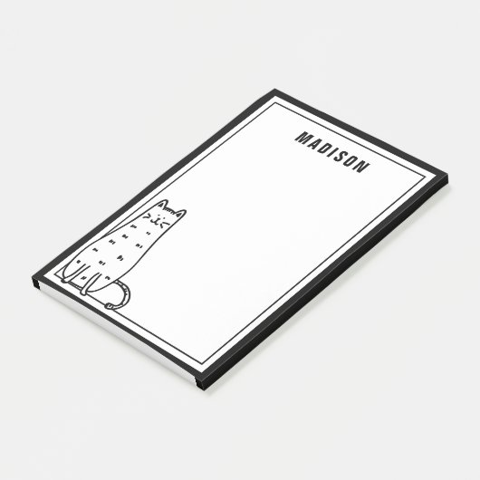 Jouw naam toevoegen | Kutkat Post-it® Notes (Schuin)