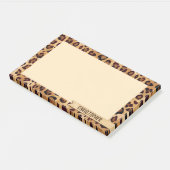 Jouw naam toevoegen lade afdrukken post-it® notes (Schuin)