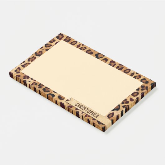 Jouw naam toevoegen lade afdrukken post-it® notes (Schuin)