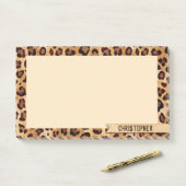 Jouw naam toevoegen lade afdrukken post-it® notes (Op bureau)