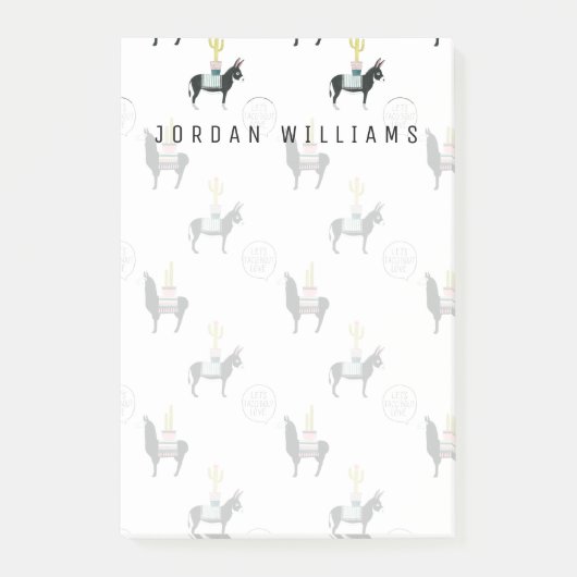 Jouw naam toevoegen | Laten we Taco Over Liefde Post-it® Notes (Voorkant)