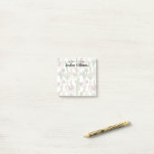 Jouw naam toevoegen | Llamarama Collectie Pattern Post-it® Notes (Op bureau)