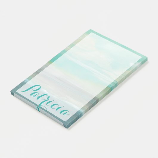 Jouw naam toevoegen | Lowland Beach I Post-it® Notes (Schuin)