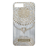 Jouw naam toevoegen | Mandala Gold Design Case-Mate iPhone Case (Achterkant)