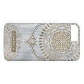 Jouw naam toevoegen | Mandala Gold Design Case-Mate iPhone Case (Achterkant (Horizontaal))
