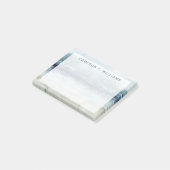 Jouw naam toevoegen | Mariner's Mist - Shoreline Post-it® Notes (Schuin)