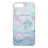 Jouw naam toevoegen | Marmer I Case-Mate iPhone Case (Achterkant)